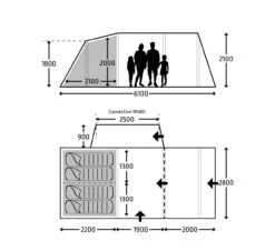 Kampa Touring Air TC Driveaway Awning 2023 7 Kampa Touring Air TC Driveaway Awning 2023 -Camping Equipment Store 2021 Drive Away Awning Floorplans BLK V2 Touring