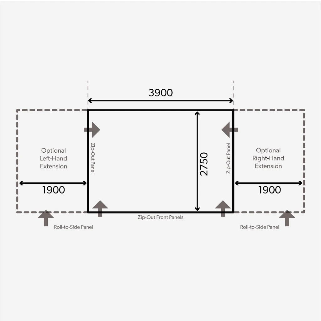 Dometic Club Air Pro 390S Awning 2024 9 Dometic Club Air Pro 390S Awning 2024 - Image 9