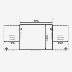Dometic Grande Air Pro 390S Awning 2023 15 Dometic Grande Air Pro 390S Awning 2023 -Camping Equipment Store 2021 Floorplan Grande AIR All Season 390 S
