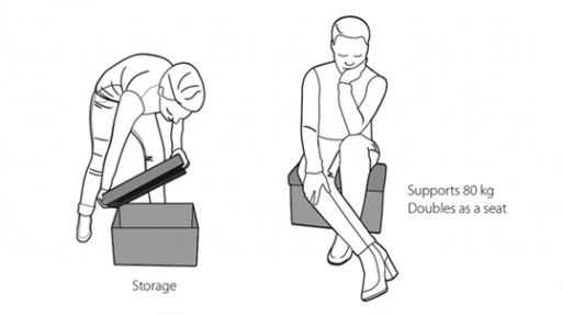 Outwell Cornillon M – Seat And Storage Box 2 Outwell Cornillon M – Seat And Storage Box - Image 2