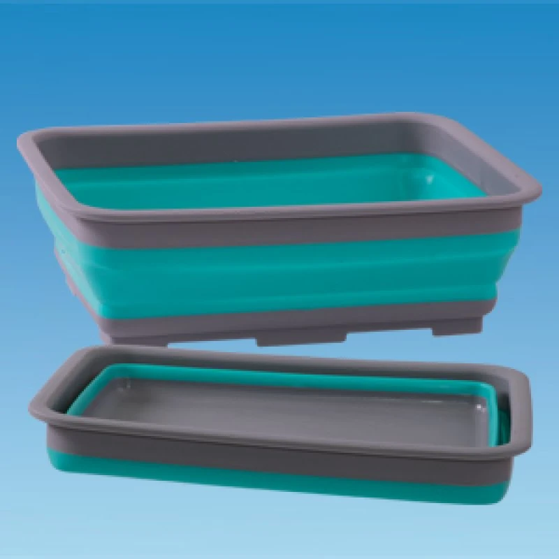 PLS Collapsible Washing Up Bowl – Aqua 1 PLS Collapsible Washing Up Bowl – Aqua