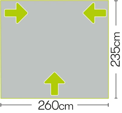 Quest Falcon Air 260 Porch Awning 3 Quest Falcon Air 260 Porch Awning - Image 3