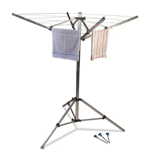 Kampa Quad 4 Arm Washing Line 1 Kampa Quad 4 Arm Washing Line