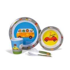 Kampa Animal Traffic Childrens Melamine Set