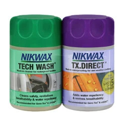 Nikwax Tech Wash And TX Direct 150ml Twin Pack