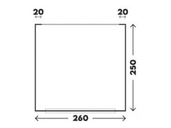 Telta Pure 260 Air Caravan Awning -Camping Equipment Store Pure 260