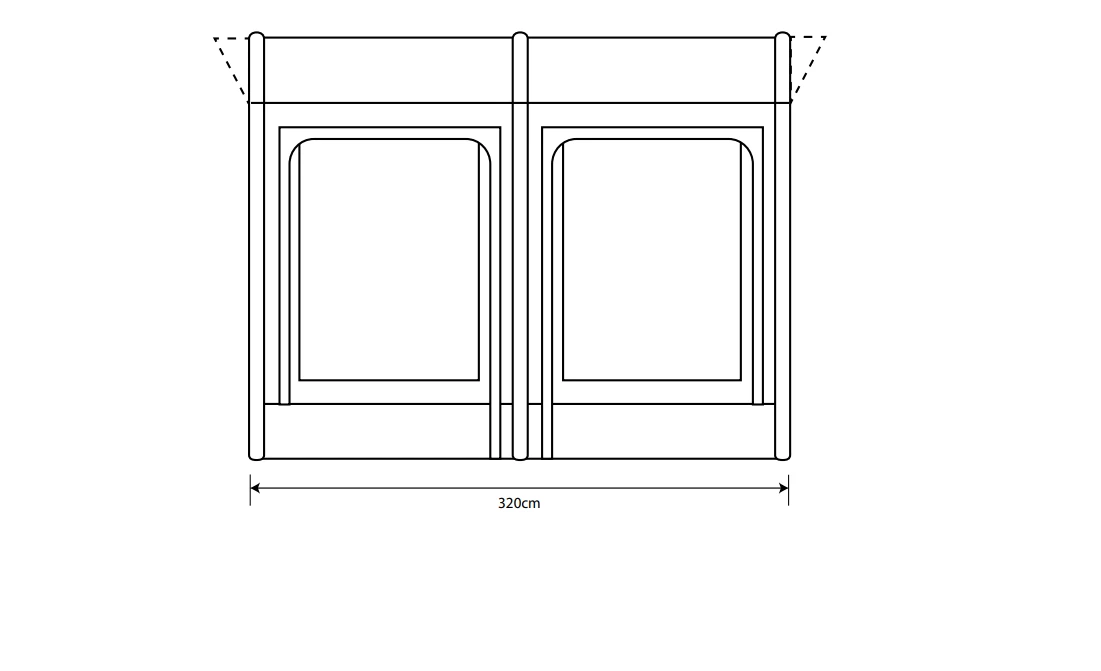 Outdoor Revolution Sportlite Air 320 Caravan Awning 2024 13 Outdoor Revolution Sportlite Air 320 Caravan Awning 2024 - Image 13