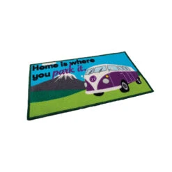 Quest Washable Home Is Where You Park It Mat (Campervan)