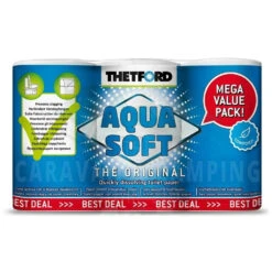 Thetford Aqua Soft Toilet Paper – Pack Of 6