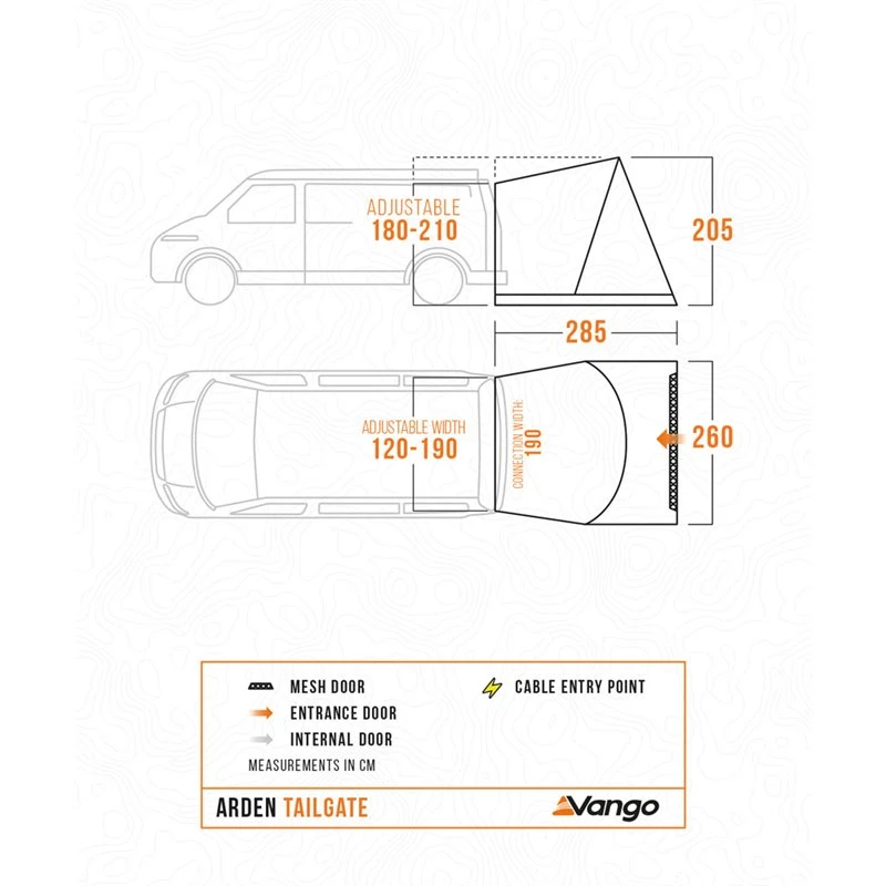 Vango Arden Tailgate Awning 2025 6 Vango Arden Tailgate Awning 2025 - Image 6