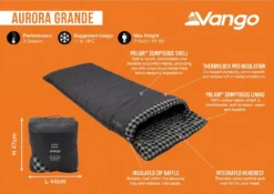 Vango Aurora Grande Sleeping Bag 9 Vango Aurora Grande Sleeping Bag -Camping Equipment Store aurora grande 4