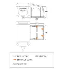 Vango Balletto Air 260 Caravan Awning – Elements Shield 13 Vango Balletto Air 260 Caravan Awning – Elements Shield -Camping Equipment Store balletto air 260 elements shield 1