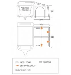Vango Balletto Air 330 Caravan Awning – Elements Shield 13 Vango Balletto Air 330 Caravan Awning – Elements Shield -Camping Equipment Store balletto air 330 elements shield 2