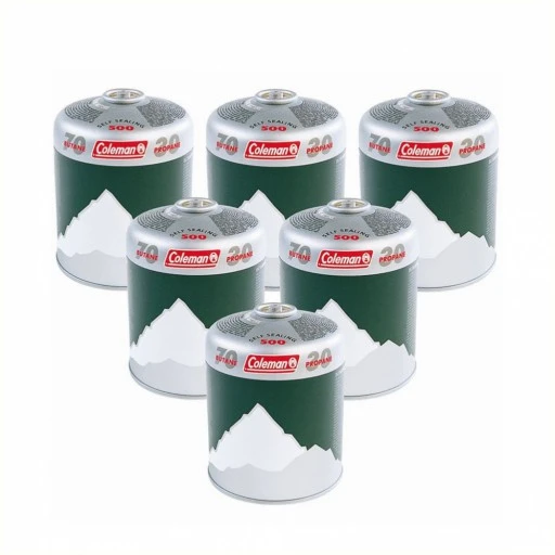 Coleman C500 Gas Cartridge – Pack Of 6 1 Coleman C500 Gas Cartridge – Pack Of 6