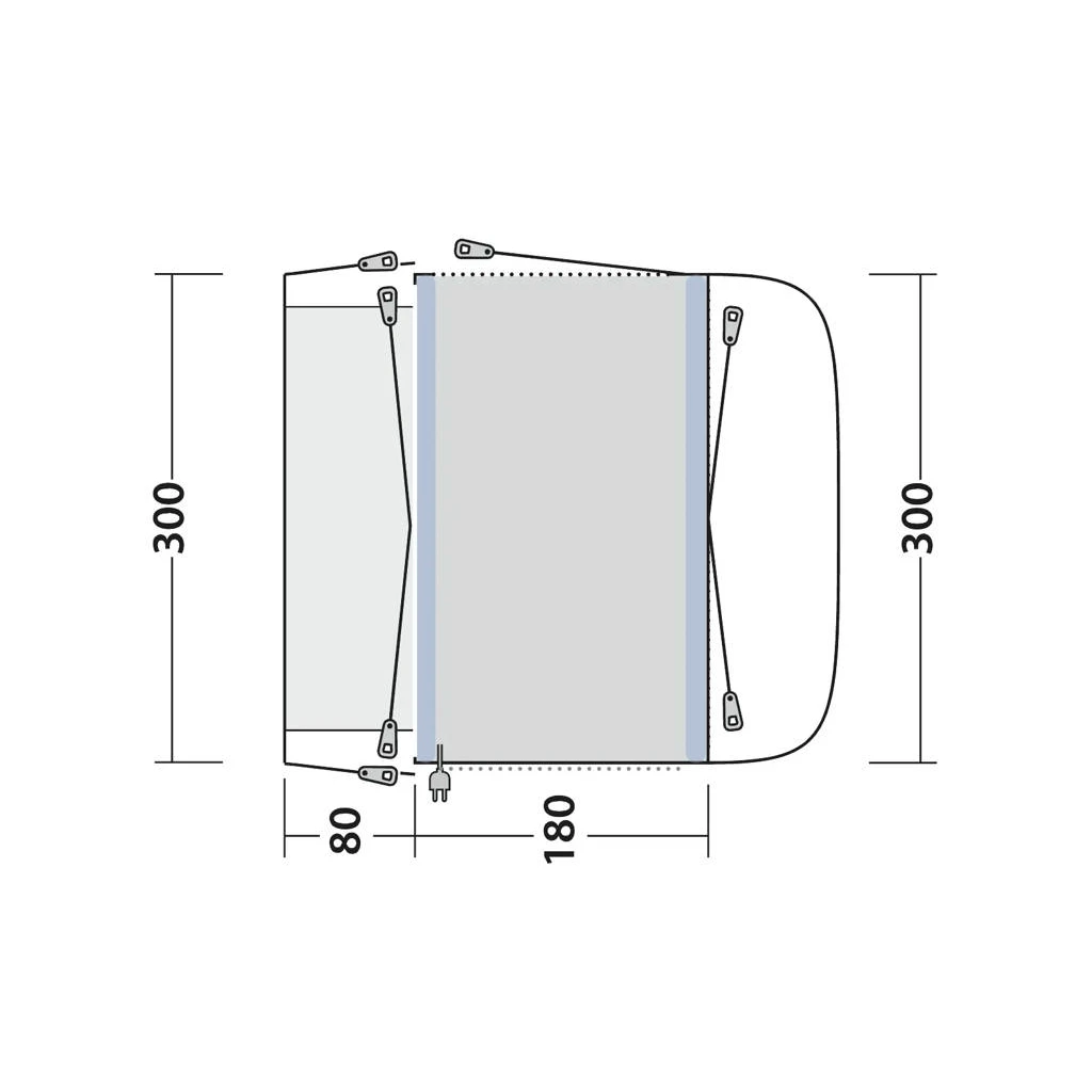 Outwell California Highway Driveaway Awning 2025 6 Outwell California Highway Driveaway Awning 2025 - Image 6