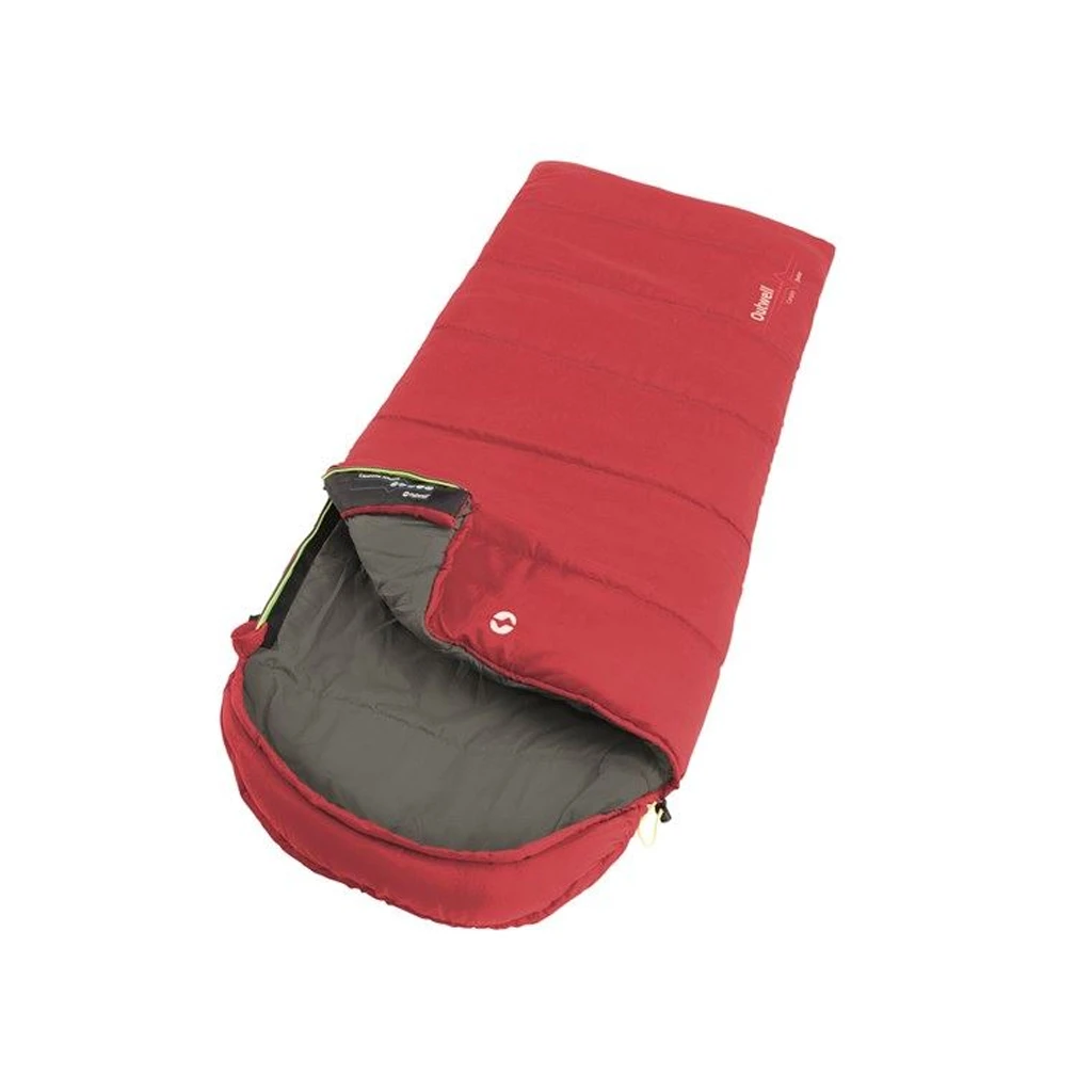 Outwell Campion Junior Sleeping Bag – Red 1 Outwell Campion Junior Sleeping Bag – Red