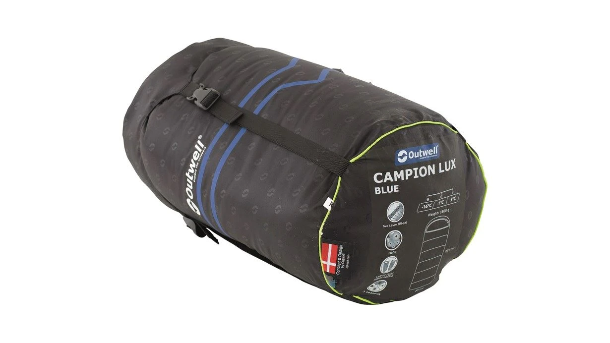 Outwell Campion Lux Single Sleeping Bag 2 Outwell Campion Lux Single Sleeping Bag - Image 2