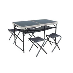 Outdoor Revolution Capri Aluminium Picnic Table And Stool Set