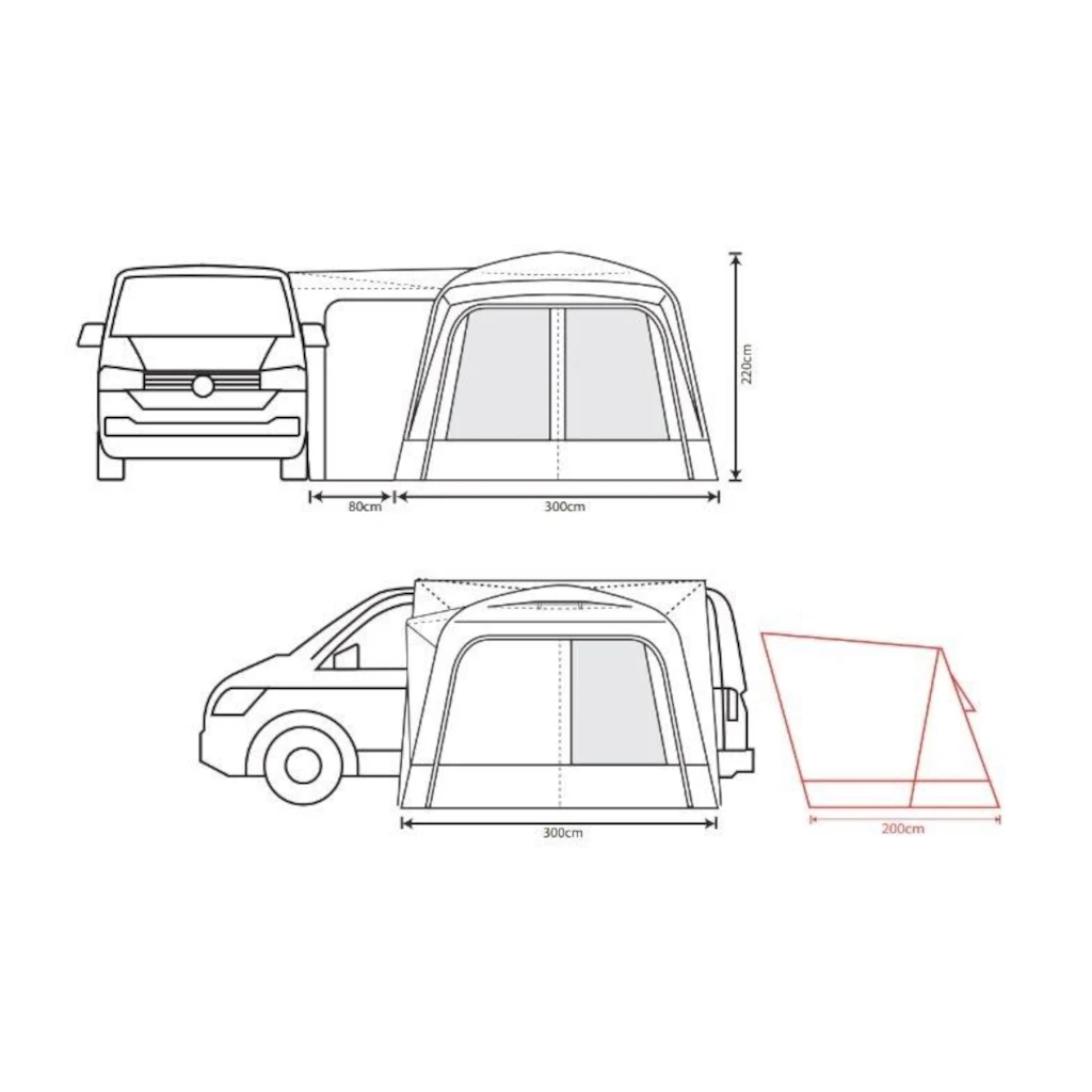 Outdoor Revolution Cayman DT Low Driveaway Awning 2025 5 Outdoor Revolution Cayman DT Low Driveaway Awning 2025 - Image 5