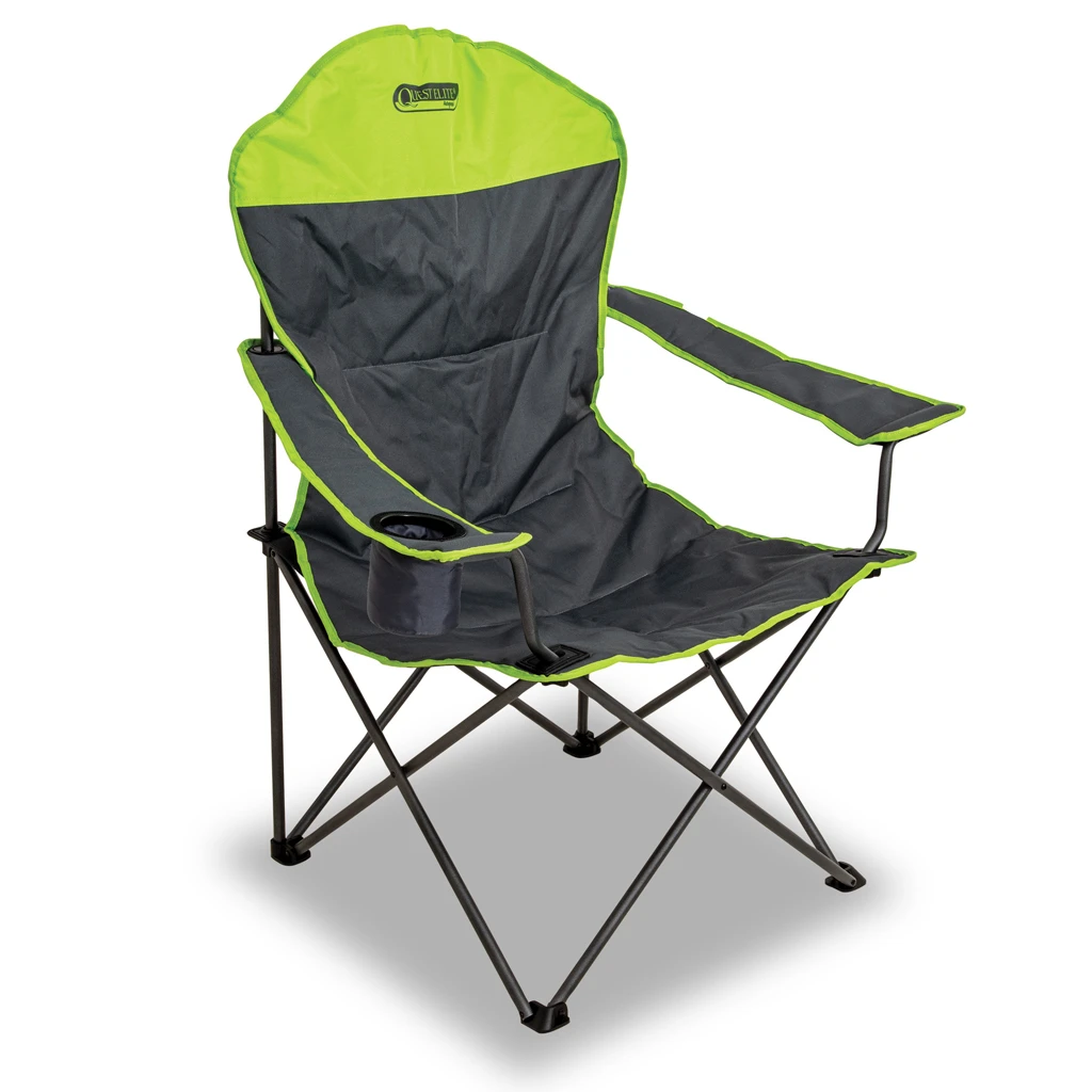 Quest Concert Pack Away Chair – Grey/Green 1 Quest Concert Pack Away Chair – Grey/Green