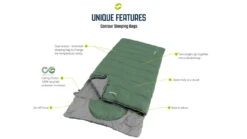 Outwell Contour Lux XL Sleeping Bag 5 Outwell Contour Lux XL Sleeping Bag -Camping Equipment Store contour 2