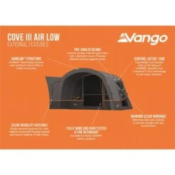 Vango Cove III Air Low Driveaway Awning 2024 14 Vango Cove III Air Low Driveaway Awning 2024 -Camping Equipment Store cove iii air low