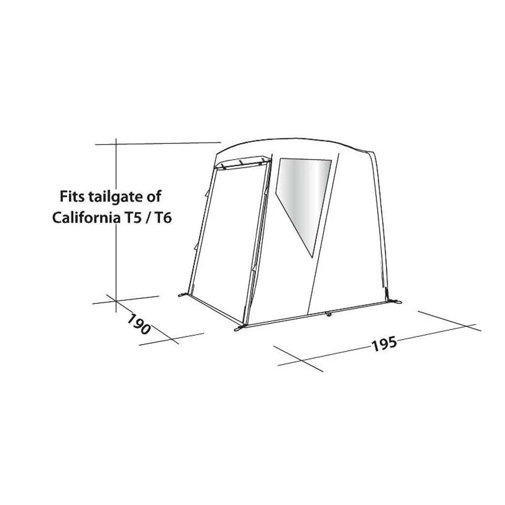 Easy Camp Crowford Tailgate Motorhome Awning 2022 5 Easy Camp Crowford Tailgate Motorhome Awning 2022 - Image 5