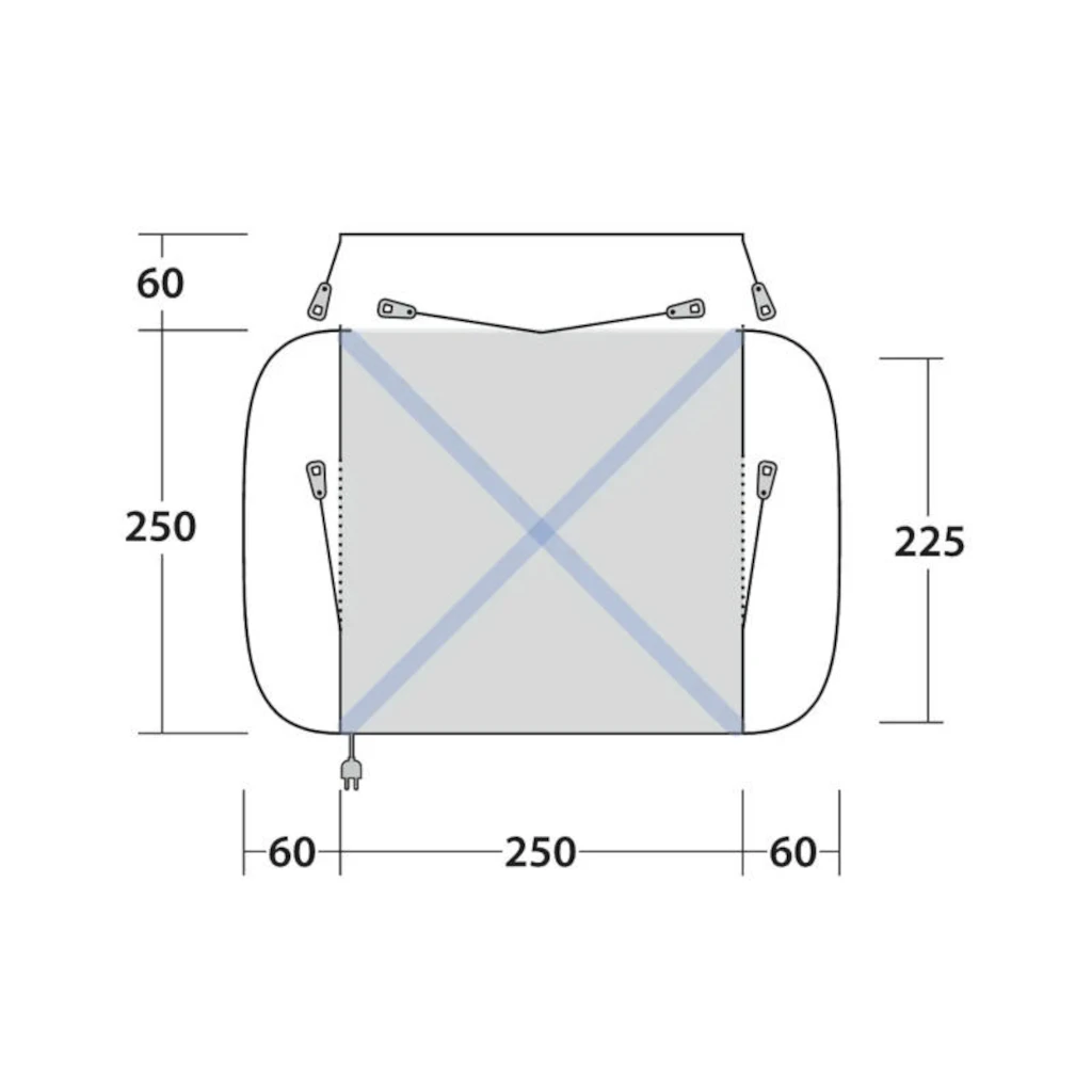 Outwell Daytona Air Driveaway Awning 2025 6 Outwell Daytona Air Driveaway Awning 2025 - Image 6