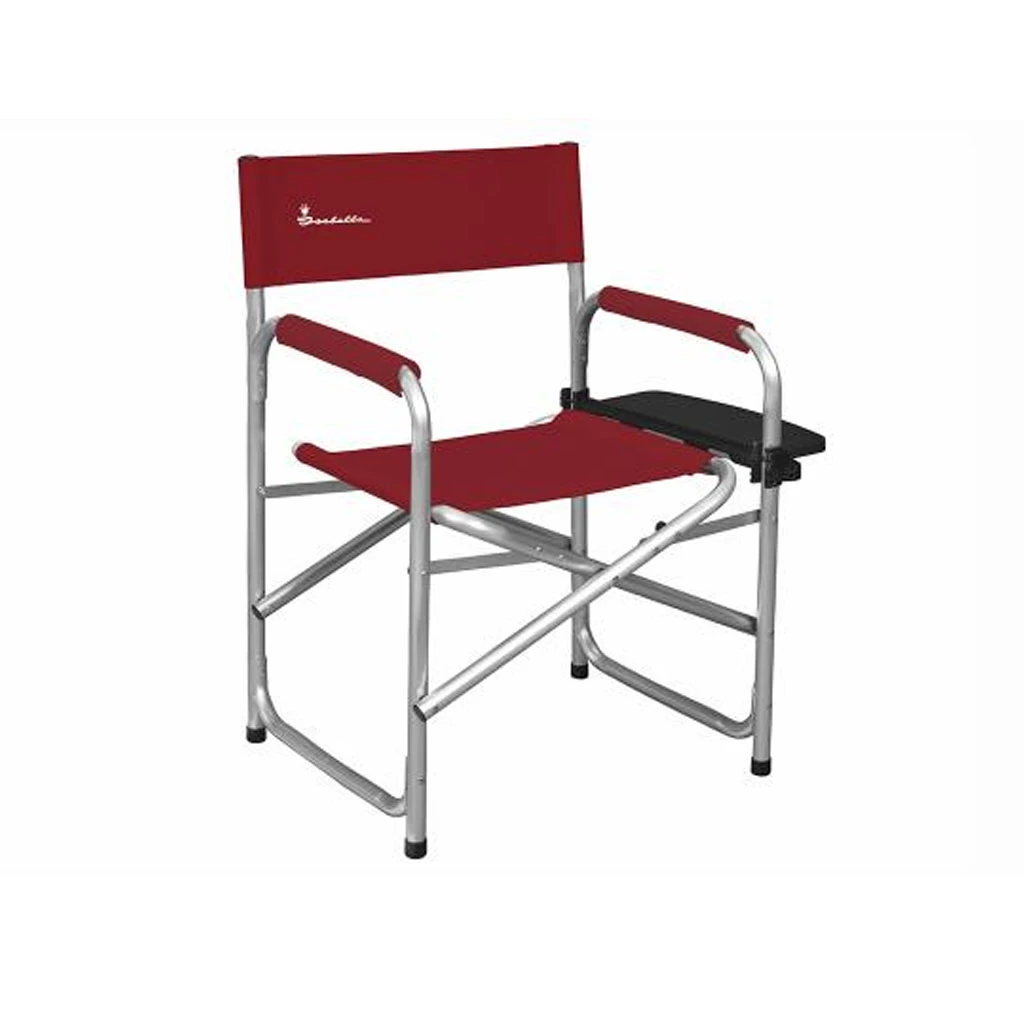 Isabella Directors Chair With Side Table – Red 1 Isabella Directors Chair With Side Table – Red