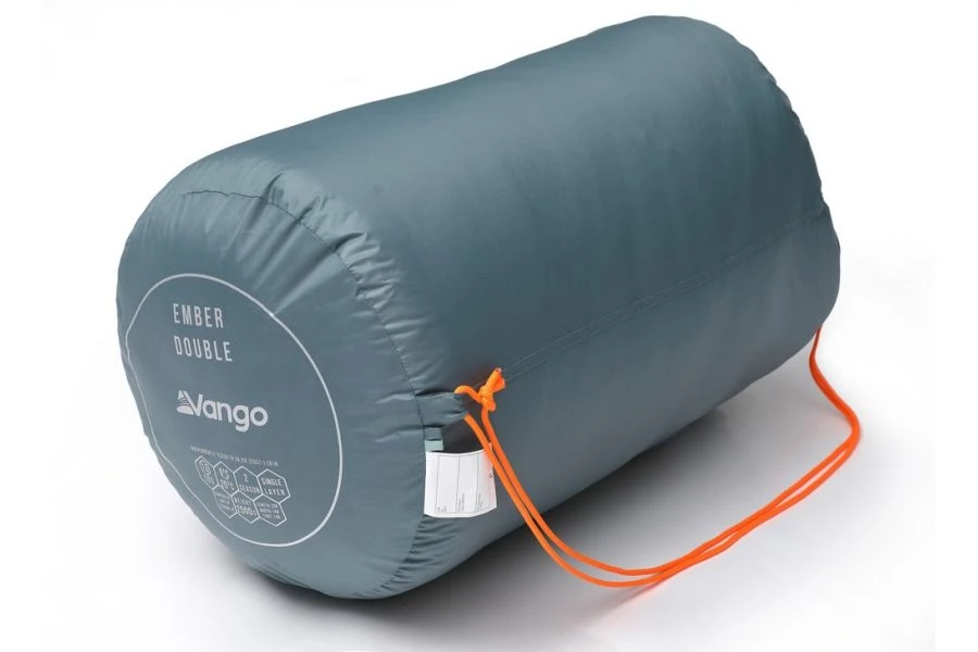 Vango Ember Double Sleeping Bag – Mineral Green 4 Vango Ember Double Sleeping Bag – Mineral Green - Image 4