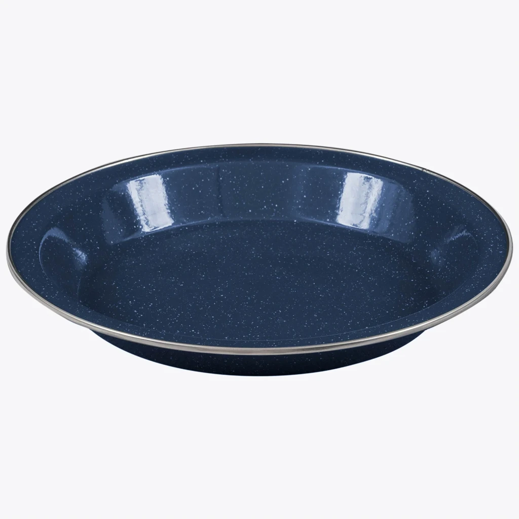 Highlander Deluxe Enamel Plate – Navy 1 Highlander Deluxe Enamel Plate – Navy