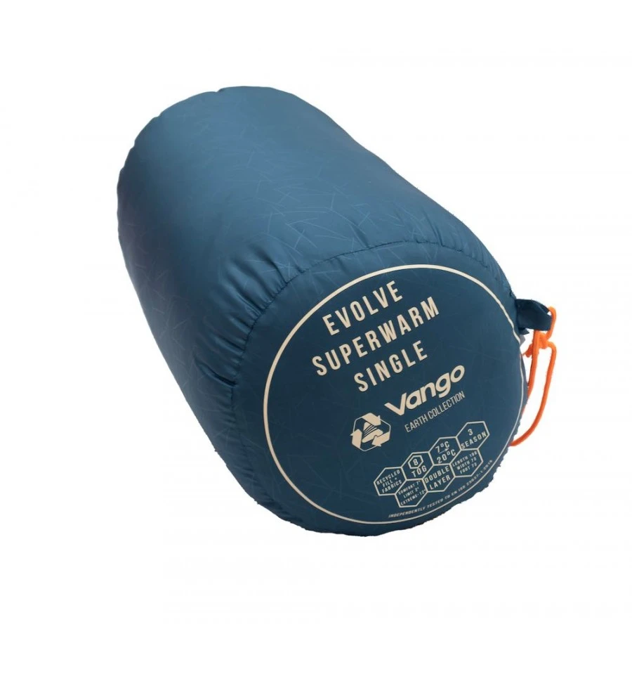 Vango Evolve Superwarm Single Sleeping Bag 5 Vango Evolve Superwarm Single Sleeping Bag - Image 5