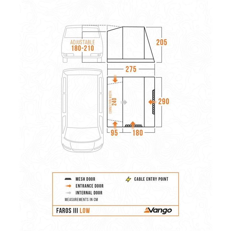 Vango Faros III Low Driveaway Awning 2025 6 Vango Faros III Low Driveaway Awning 2025 - Image 6