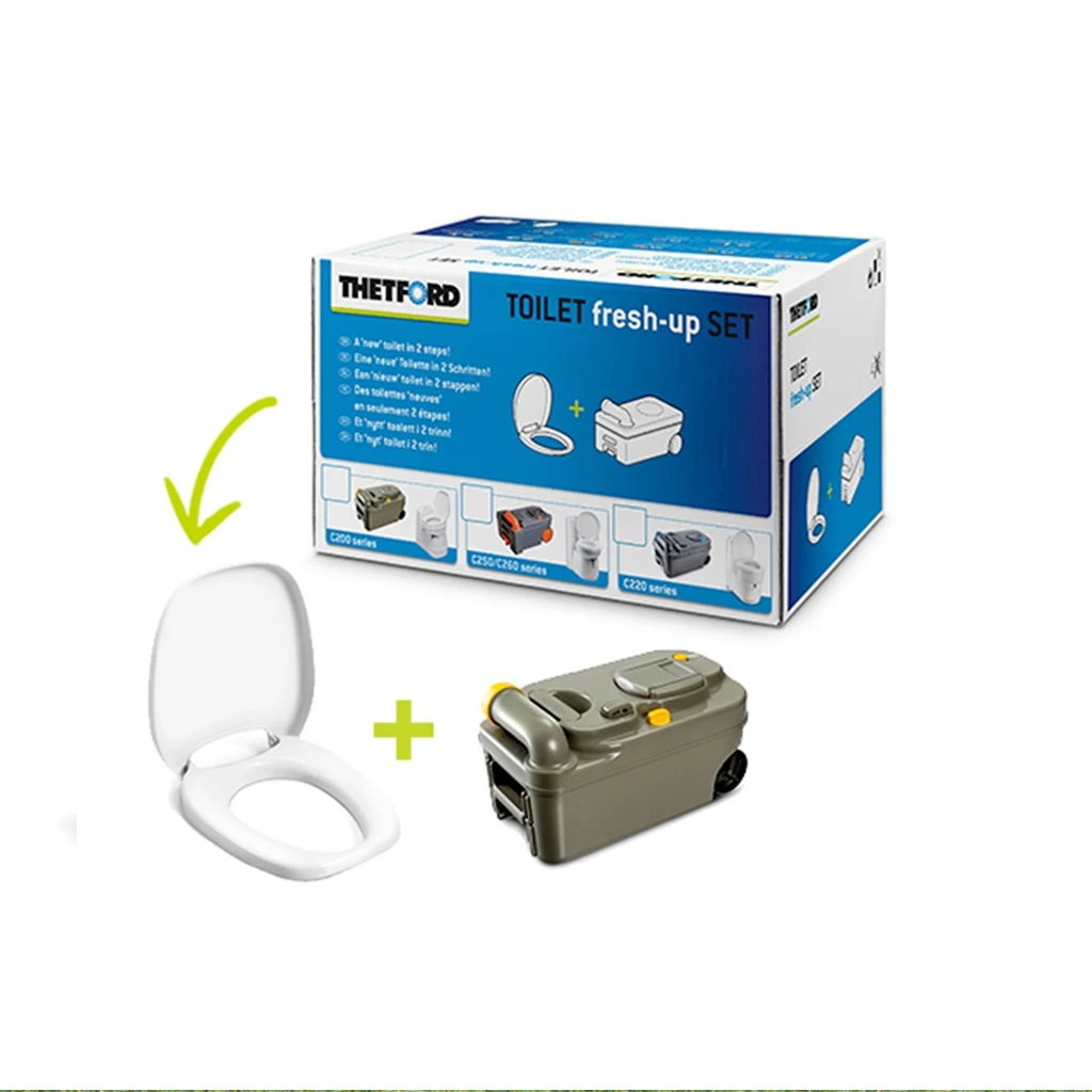 Thetford C200 Toilet Fresh Up Set 1 Thetford C200 Toilet Fresh Up Set