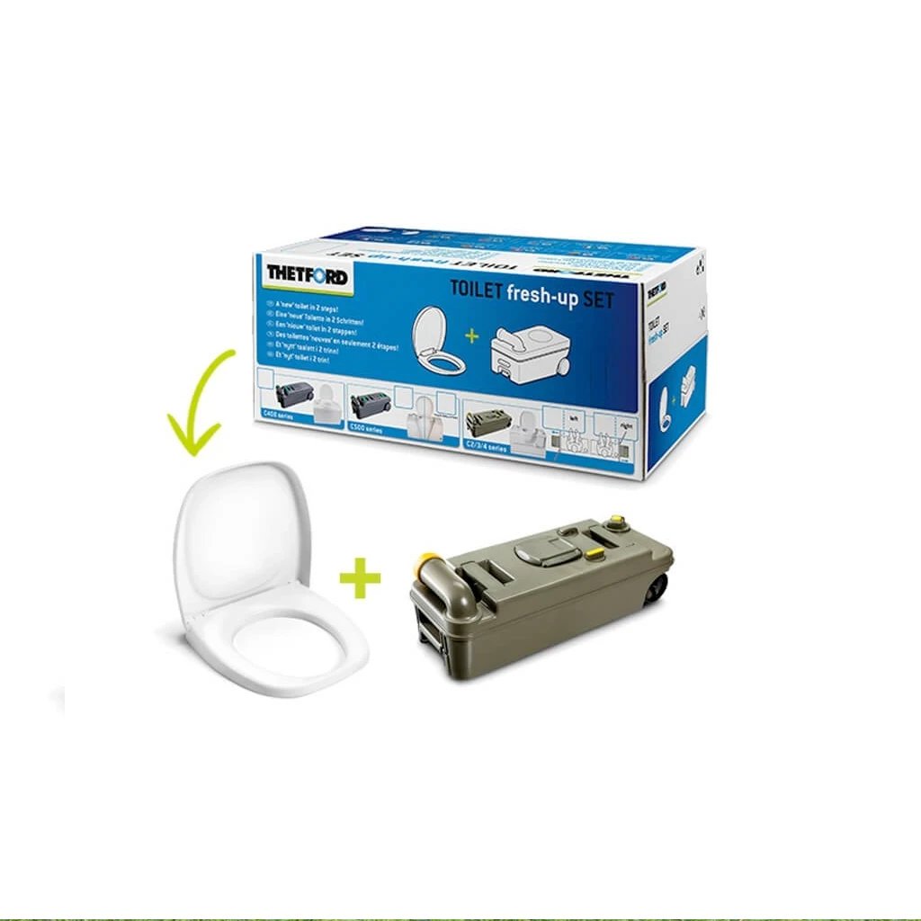 Thetford C2/3/4 Toilet Fresh Up Set – Left Hand Side 1 Thetford C2/3/4 Toilet Fresh Up Set – Left Hand Side