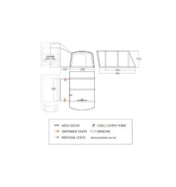 Vango Galli CC Air Tall Driveaway Awning 2023 9 Vango Galli CC Air Tall Driveaway Awning 2023 -Camping Equipment Store galli cc air tall