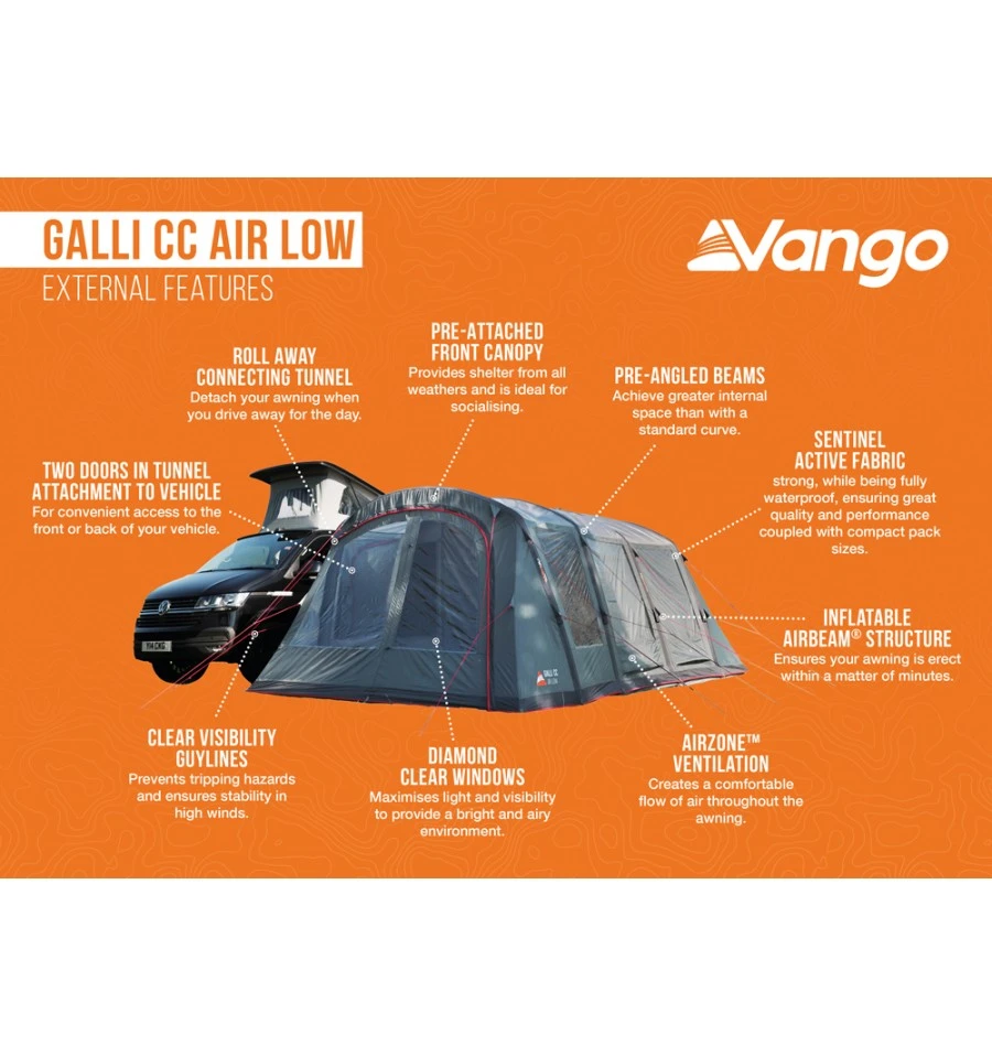Vango Galli CC Air Low Driveaway Awning 2023 7 Vango Galli CC Air Low Driveaway Awning 2023 - Image 7
