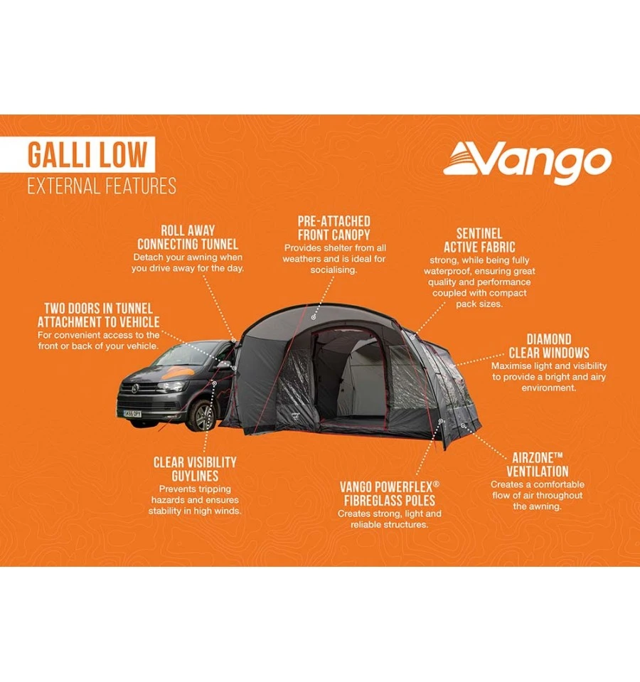 Vango Galli Low Poled Driveaway Awning 2024 3 Vango Galli Low Poled Driveaway Awning 2024 - Image 3