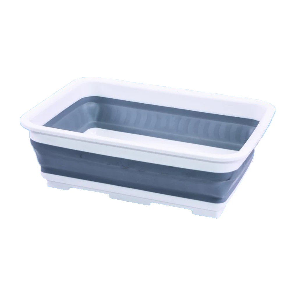 PLS Collapsible Washing Up Bowl – Grey 1 PLS Collapsible Washing Up Bowl – Grey