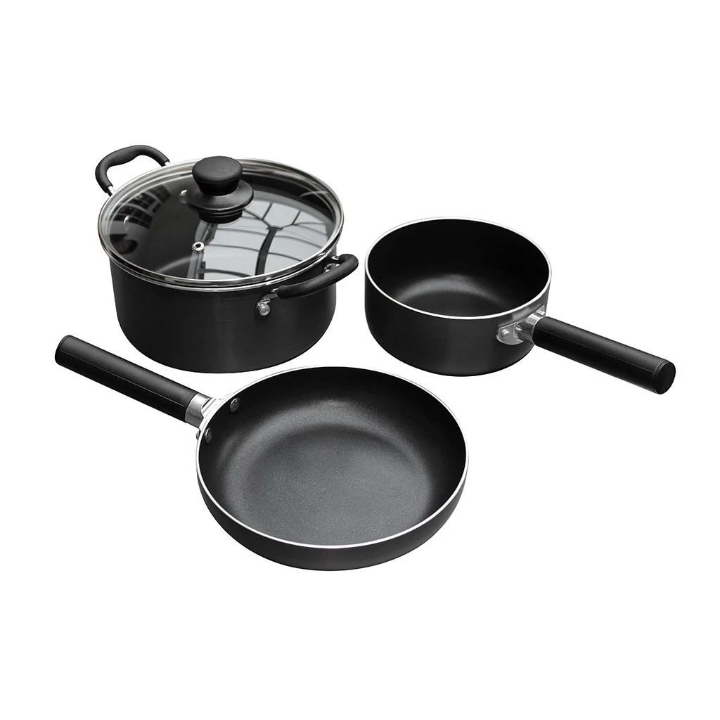 Outdoor Revolution 3 Piece Induction Pan Set 1 Outdoor Revolution 3 Piece Induction Pan Set
