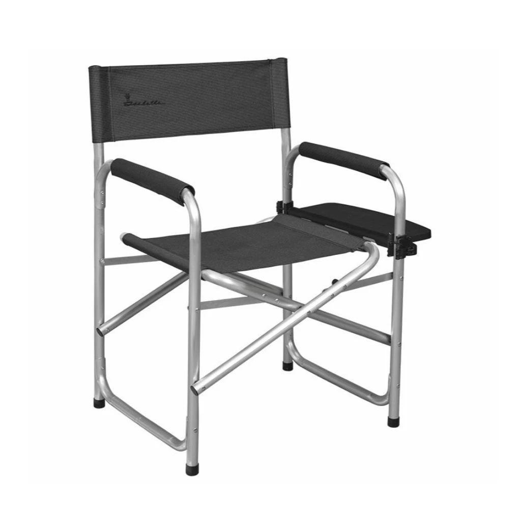 Isabella Directors Chair With Side Table – Grey 1 Isabella Directors Chair With Side Table – Grey