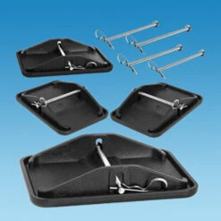 PLS Jumbo Carafoot Jack Pads