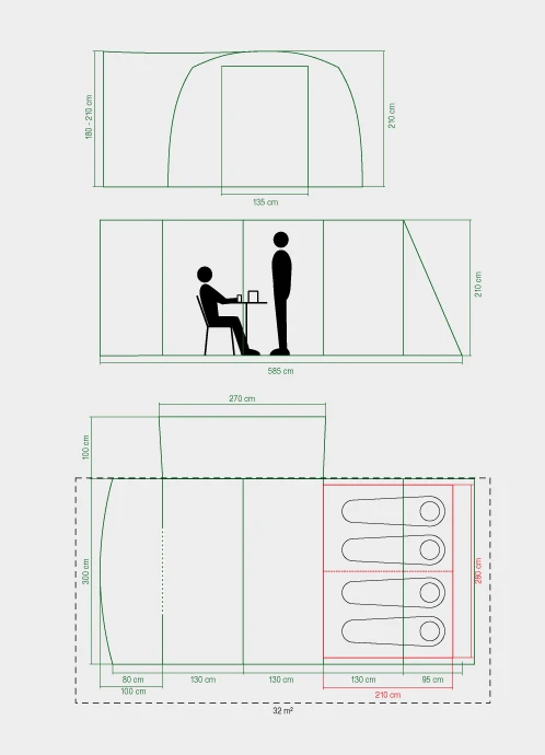 Coleman Journeymaster Pro XL Blackout Driveaway Awning 6 Coleman Journeymaster Pro XL Blackout Driveaway Awning - Image 6