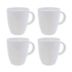 Non Slip Melamine Mugs – Pack Of 4
