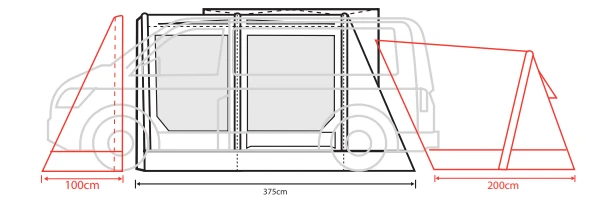 Outdoor Revolution Movelite T3E High Driveaway Awning 2024 8 Outdoor Revolution Movelite T3E High Driveaway Awning 2024 - Image 8