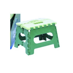PLS Green Plastic Folding Step