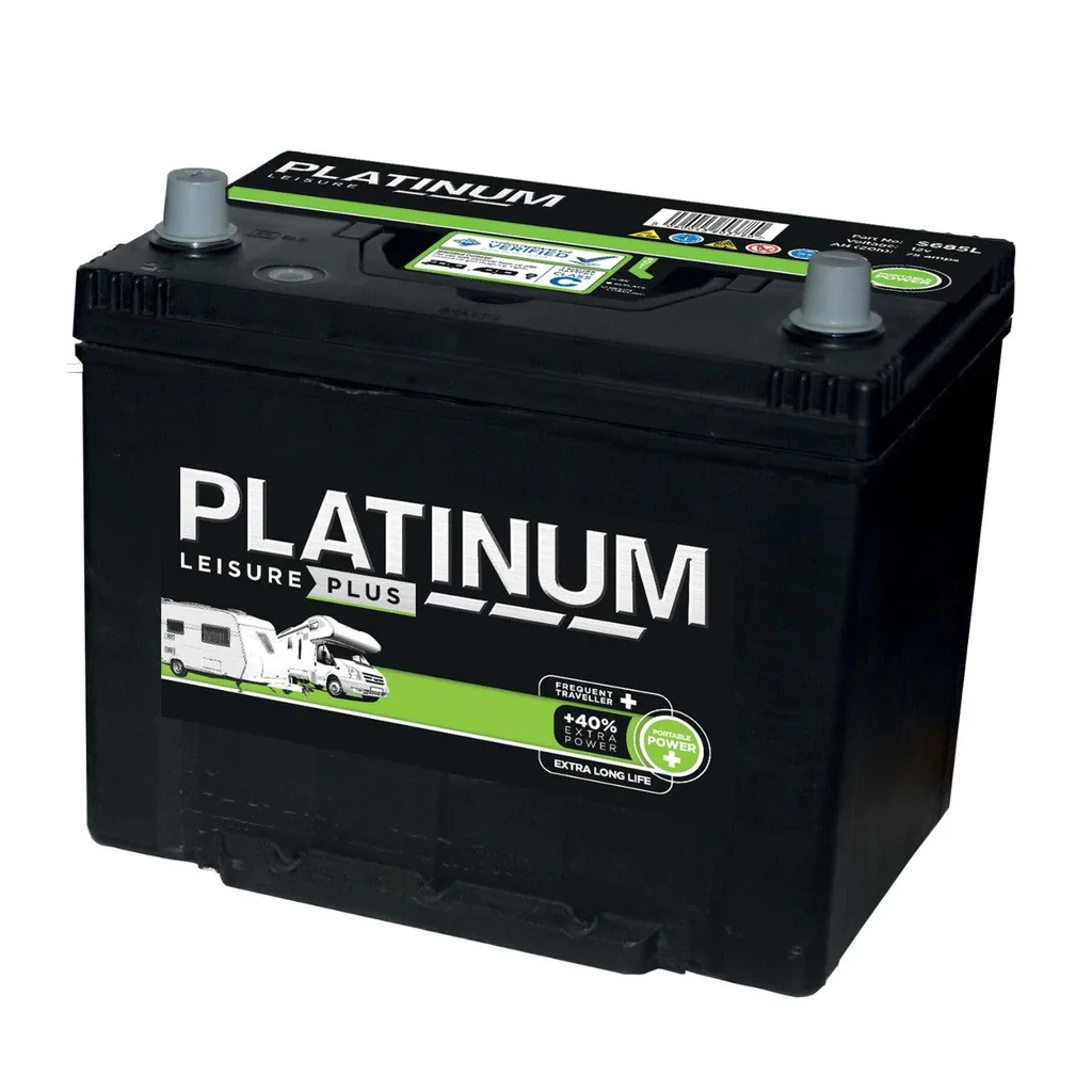 Platinum Leisure Plus 75AH Caravan Battery 1 Platinum Leisure Plus 75AH Caravan Battery
