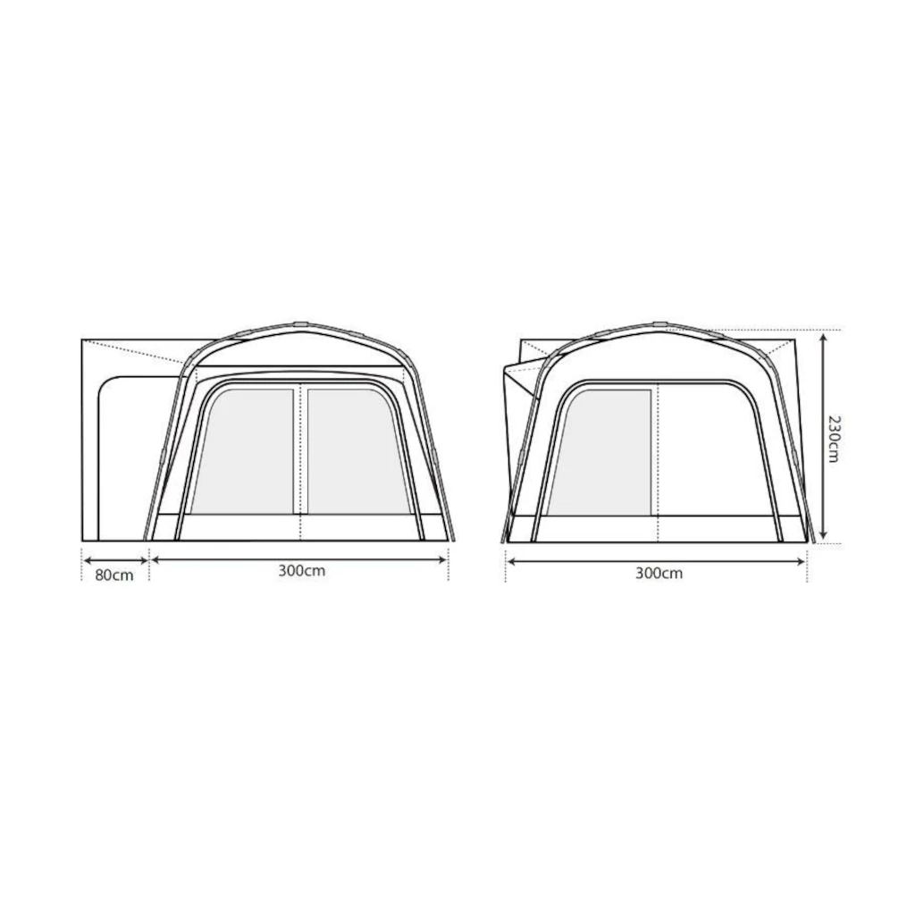 Outdoor Revolution Q Cayman T1 Driveaway Awning 2025 6 Outdoor Revolution Q Cayman T1 Driveaway Awning 2025 - Image 6