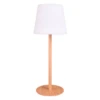 Vechline Shine Rechargeable Table Lamp – Wood Effect