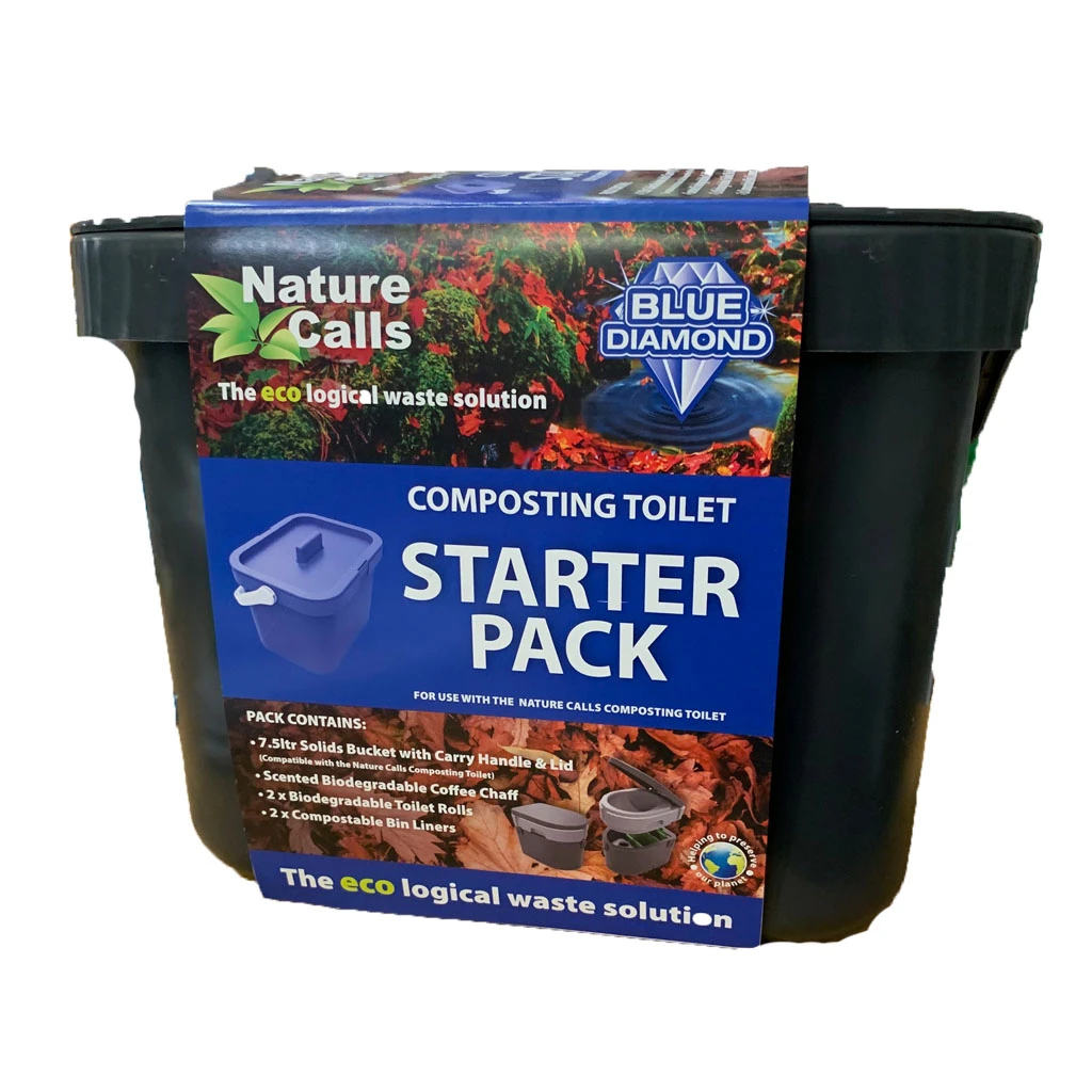 Blue Diamond Composting Toilet Starter Pack 1 Blue Diamond Composting Toilet Starter Pack